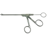 Blakesley Nasal Suction Forceps, 2.5mm x 4mm Angled Up 35 Degrees Fenestrated Jaw, Working Length 4" (100mm), Overall length 7" (180mm) 