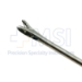 Blakesley Forceps, Through-Cut, 2mm Cup, Straight, Luer Hub For Cleaning, Working Length 5-1/8" (130mm) - 232-I27-00-LL