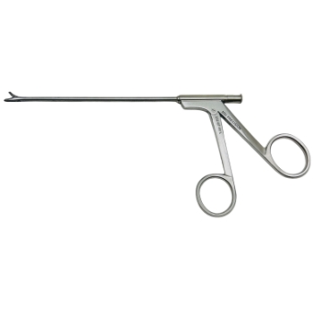 Blakesley Forceps, Through-Cut, 2mm Cup, Straight, Luer Hub For Cleaning, Working Length 5-1/8" (130mm) 
