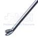 Blakesley Nasal Forceps, Angled 45 Degrees, 3.5mm Thru-Cutting Jaw, Working Length 4-1/2" (115mm), Overall Length 7-1/2" (190mm) - 567611BKS