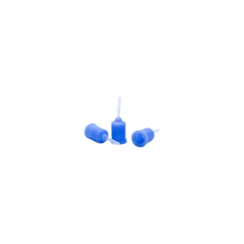 Blue Silicone 19ga Screw-On Sleeve For I/A Tips, 1 Per Package 