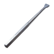 Bone Chip Packer, 6mm Thick x 19mm Wide, Hexagonal Handle, Overall Length 9-3/4" (250mm) 