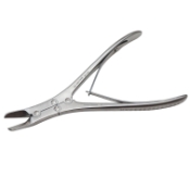 Ruskin Liston Forceps, Angled, Delicate, Overall Length 7" (178mm) 