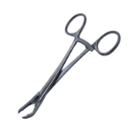 Bone Reduction Forceps, Curved, Small, Ratchet Length 1-1/8" (29mm), Overall Length 5-1/2" (140mm) 