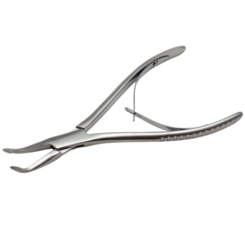 Stellbrink (Syvonectomy) Bone Rongeur, Fully Curved, 2mm x 5mm Jaw, Overall Length 6-3/4" (171mm) 