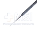 Bonn Iris Hook, Curved, Blunt 0.3mm Hook, Serrated Flat Handle, Dull Finish, Overall Length 4-3/4" (123mm) - 5-1650-D
