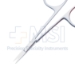Bonn Iris Style Scissors, Straight, Fine Blades, Overall Length 3-1/2" (89mm) - 19-13560