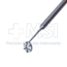 Bores Corneal Radial Marker, 6 Blades, 4mm Center Opening, 9.5mm Outside Diameter, Flat Handle - 11-4-9911