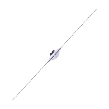 Bowman Lacrimal Probe, Size 00/0, Malleable Sterling Silver, Overall Length 5.6" (142mm) 1246330,May-12,E4201