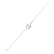 Bowman Lacrimal Probe, Size 0000/000, Malleable Sterling Silver, Overall Length 5.6" (142mm) 1245964,11-May,E4200
