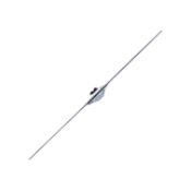 Bowman Lacrimal Probe, Size 3/4, Stainless Steel, Overall Length 5.6" (142mm) 639853,11/8/3651,K7-2540