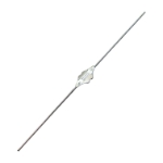 Bowman Lacrimal Probe, Size 5/6, Malleable Sterling Silver, Overall Length 5.6" (142mm) 1247425,15-May,E4204