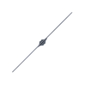 Bowman Lacrimal Probe, Size 5/6, Stainless Steel, Overall Length 5.6" (142mm) 643506,11/8/3661,K7-2550