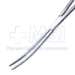 Bozeman Uterine Forceps, Curved, Overall Length 10" (250mm) - 616271J