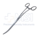 Bozeman Uterine Forceps, Curved, Overall Length 10" (250mm) - 616271J