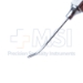 Bracken Anterior Chamber Cannula, 19ga, Curved 90 Degrees, Flattened Beveled Tip, Polished Finish, Excluding Hub Overall Length 3/4" (21mm) - 11-8-6211