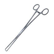 Braun Uterine Tenaculum, Overall Length 10" (254mm) 