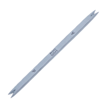 Braunstein Fixed Caliper, Double Ended, Fine Points, 3mm/3.5mm Ends, Overall Length 3-1/4" (83mm) 589623,May-14,K3-9240,E2403