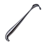 Brewster Retractor, Curved, Convex 20mm x 38mm (3/4" x 1-1/2") Blades, Overall Length 8-1/2" (216mm) 