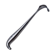 Brewster Retractor, Curved, Convex 20mm x 38mm (3/4" x 1-1/2") Blades, Overall Length 8-1/2" (216mm) 