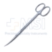 Brophy Gum Suture Scissors, Curved, Sharp / Sharp, 36mm Mid-Screw To Tip, Two Tone Finish, Overall Length 5-1/2" (139mm) - 114-6211