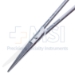 Brown Dissecting Scissors, Straight, Beveled Blades, Round Blunt Tips, Heavy Model, Two Tone Finish, Overall Length 5-3/4" (145mm) - 19-13843