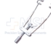 Brown Style Triple Post Eye Speculum, Small 16mm Double Wire Blades, 1mm Top Center Wire Blade, Lieberman Style Adjustable Mechanism, Angled Down Towards Temple, Overall Length 3" (79mm) - 9-19275-R