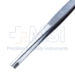 Brown Tissue Forceps, 8 x 8 Teeth, Overall Length 6" (152mm) - 22-18150