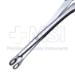 Bruening Septum Forceps, Large, 8.5mm Fenestrated Jaws, Overall Length 7-1/2" (191mm) - 114-4123
