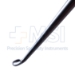 Bruns Bone Curette, Size 1, Angled, Overall Length 9" (229mm) - N-1371SEC