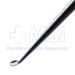 Bruns Bone Curette, Size 2, Angled, Overall Length 9" (229mm) - N-1372SEC