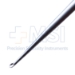 Bruns Bone Curette, Size 00000, Straight, Overall Length 9" (229mm) - N-1351SEC