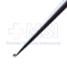 Bruns Bone Curette, Size 000000, Straight, Overall Length 9" (229mm) - N-1340SEC