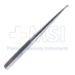 Bruns Curette, Size 1, Straight, Oval Cup, Hexagonal Solid Handle, Overall Length 9" (229mm) - D6554