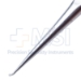 Bruns (Spratt) Curette, Size 00000, Angled Forward, Oval Cup, Hollow Handle, Overall Length 6-3/4" (171mm) - D6511A