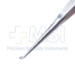 Bruns (Spratt) Curette, Size 1, Angled Forward, Oval Cup, Hollow Handle, Overall Length 6-3/4" (171mm) - D6519A