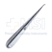 Bruns (Spratt) Curette, Size 2, Angled Forward, Oval Cup, Hollow Handle, Overall Length 6-3/4" (171mm) - D6521A