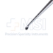 Brun (Spratt) Curette, Size 3, Angled 45 Degrees, Oval Cup, Hollow Handle, Overall Length 9" (229mm) - D9115