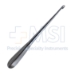 Bruns (Spratt) Curette, Size 5, Straight, Oval Cup, Hollow Handle, Overall Length 9" (229mm) - D6570