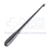 Bruns (Spratt) Curette, Size 6, Straight, Oval Cup, Hollow Handle, Overall Length 9" (229mm) - D6571