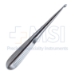 Bruns (Spratt) Curette, Size 2, Straight, Oval Cup, Hollow Handle, Overall Length 6-3/4" (171mm) - D6521