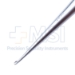 Brun (Spratt) Curette, Size 0000, Straight, Oval Cup, Overall Length 6-3/4" (171mm) - D6512