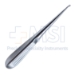 Brun (Spratt) Curette, Size 0000, Straight, Oval Cup, Overall Length 6-3/4" (171mm) - D6512