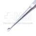 Bruns (Spratt) Curette, Size 5, Straight, Oval Cup, Hollow Handle, Overall Length 6-3/4" (171mm) - D6529