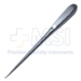 Bruns (Spratt) Curette, Size 000000, Angled 45 Degrees, Oval Cup, Hollow Handle, Overall Length 9" (229mm) - N-1364SEC