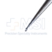 Bruns Curette, Curved, Size 000, Hexagon Handle, Overall Length 9" (229mm) - 19016-0816-30