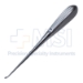Bruns Spinal Curette, Size 0000, Angled, Oval Cup, Overall Length 8" (203mm) - 351197J