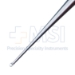 Bruns Spinal Curette, Size 0000, Straight, Oval Cup, Overall Length 8" (203mm) - 351182J
