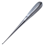 Bruns Spinal Curette, Size 0000, Straight, Oval Cup, Overall Length 8" (203mm) 