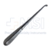 Bruns Spinal Curette, Size 4, Angled, Oval Cup, Overall Length 8" (203mm) - 342168C